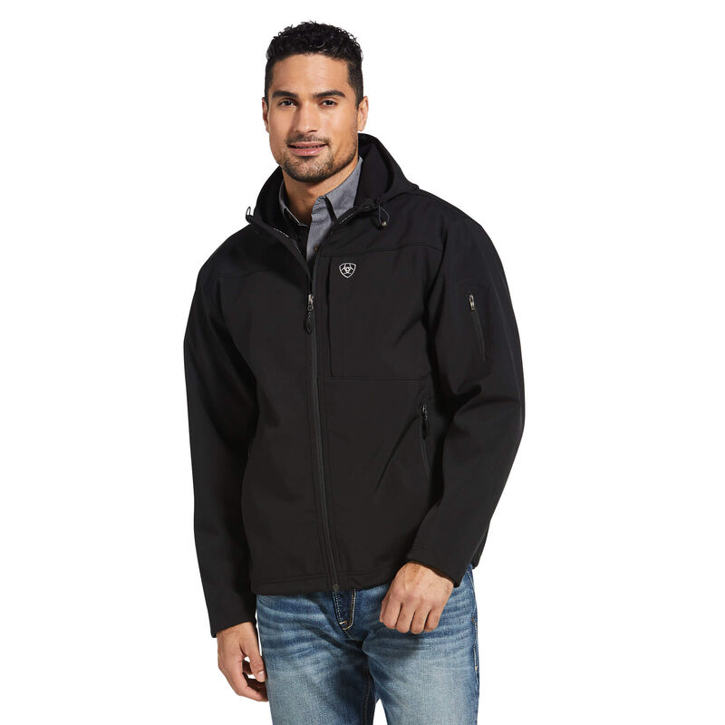 Ariat Jacke Herren - Vernon Hooded Softshell Water Resistant Schwarz ( OAWKL-0538 )